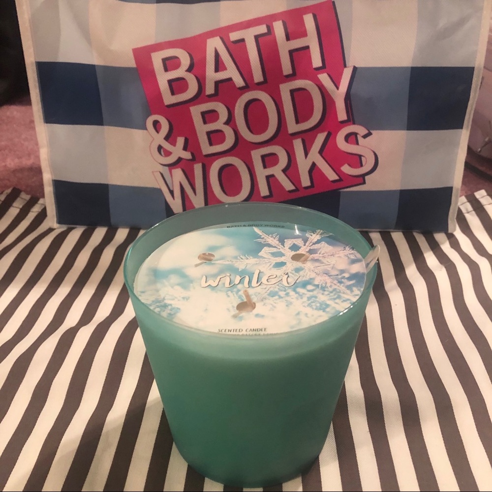 Bath and Body Works Winter 25oz 3 wick candle
